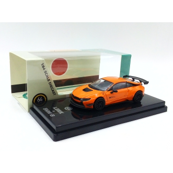 BMW i8 Liberty Walk 2018 orange LHD - skala 1:64 - Para64